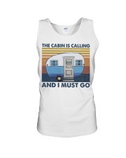 The Cabin Is Calling Unisex Tank tile