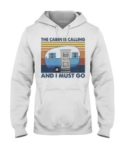 The Cabin Is Calling Hooded Sweatshirt front