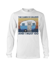 The Cabin Is Calling Long Sleeve Tee tile