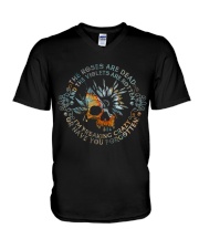 I'm Freaking Crazy V-Neck T-Shirt tile