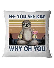 Eff You See Kay Square Pillowcase tile
