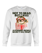 Not To Brag But I Was Crewneck Sweatshirt tile