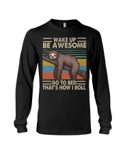 Wake Up Be Awesome Long Sleeve Tee tile