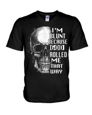 God Rolled Me That Way V-Neck T-Shirt tile