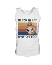 Eff You See Kay Unisex Tank tile