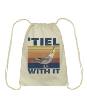 Tiel With It Drawstring Bag tile