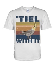 Tiel With It V-Neck T-Shirt tile