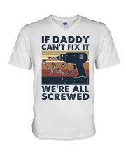 We Are All Screwed V-Neck T-Shirt tile