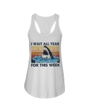 I Wait All Year Ladies Flowy Tank thumbnail