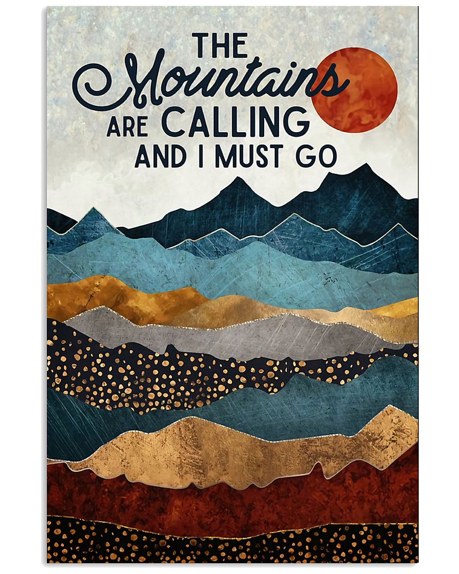 The Mountains Are Calling 11x17 Poster