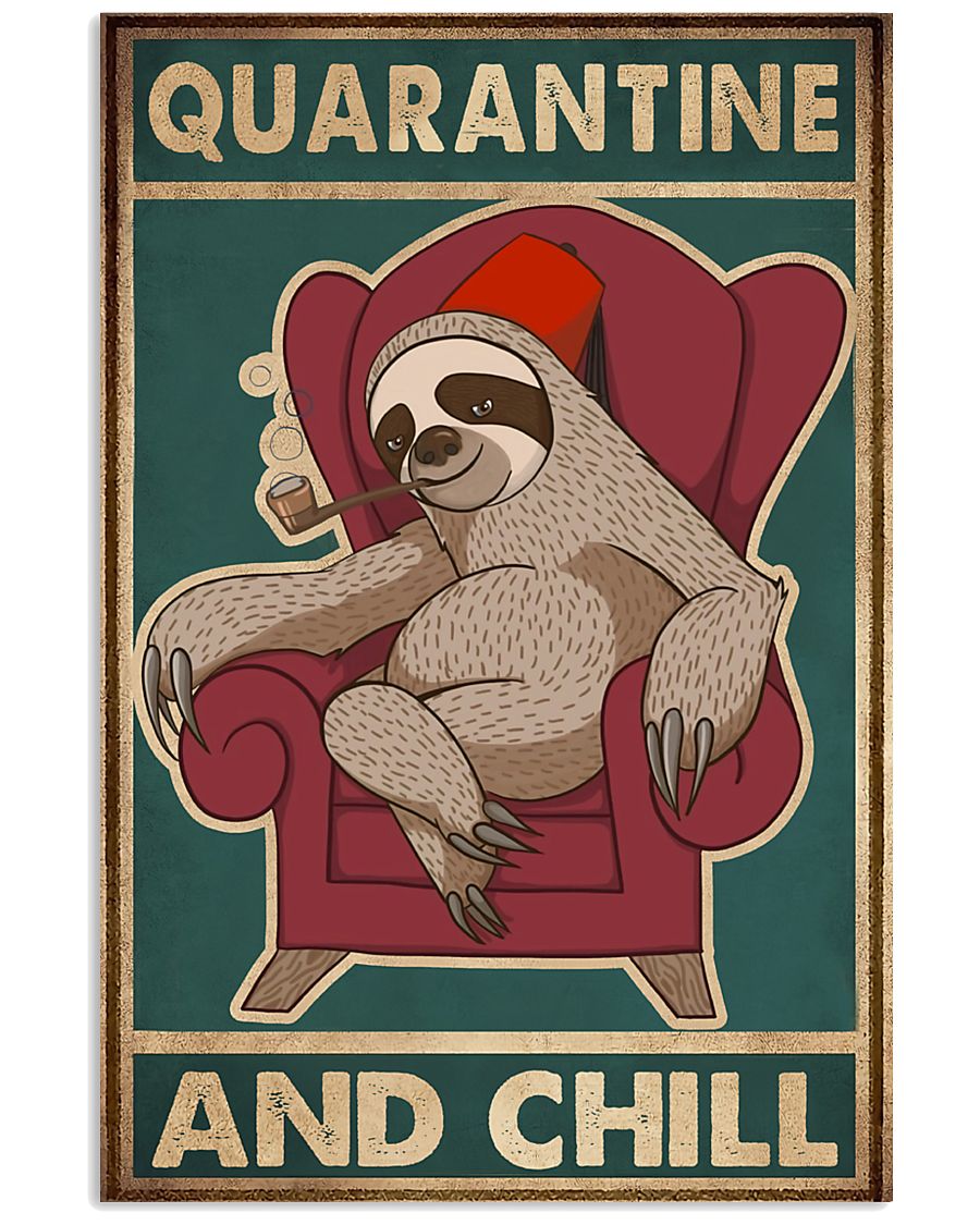 Quarantine And Chill 11x17 Poster