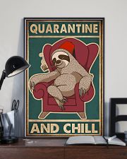 Quarantine And Chill 11x17 Poster lifestyle-poster-2
