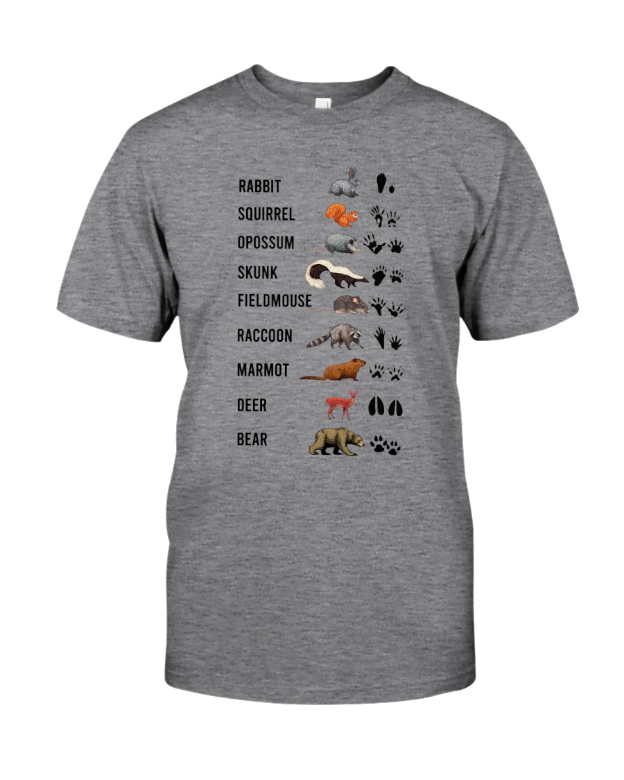 Woodland Animal Tracks Classic T-Shirt