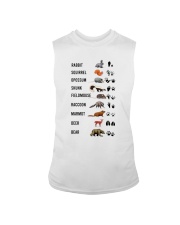 Woodland Animal Tracks Sleeveless Tee tile
