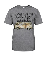 Always Take the Scenic Route Classic T-Shirt front