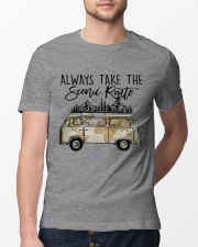 Always Take the Scenic Route Classic T-Shirt lifestyle-mens-crewneck-front-13