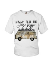 Always Take the Scenic Route Youth T-Shirt thumbnail