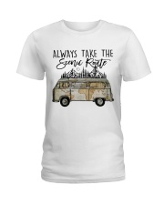 Always Take the Scenic Route Ladies T-Shirt thumbnail