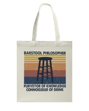 Barstool Philosopher Tote Bag tile
