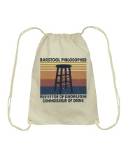 Barstool Philosopher Drawstring Bag tile