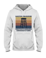 Barstool Philosopher Hooded Sweatshirt front