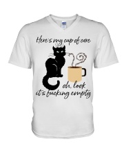 Heres My Cup Of Care V-Neck T-Shirt tile