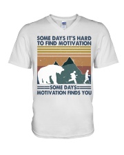 Some Days It Is Hard To Find V-Neck T-Shirt tile