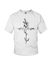 Cross Faith Flower Youth T-Shirt thumbnail