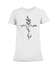 Cross Faith Flower Premium Fit Ladies Tee thumbnail