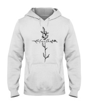 Cross Faith Flower Hooded Sweatshirt thumbnail