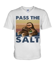 Pass The Salt V-Neck T-Shirt thumbnail