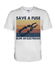 Save A Fuse V-Neck T-Shirt tile
