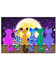 Color Cats Art 17x11 Poster front
