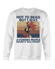 Not To Brag But I Was Crewneck Sweatshirt tile
