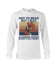 Not To Brag But I Was Long Sleeve Tee tile