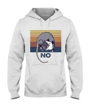 Possum No Funny Shirt Hooded Sweatshirt front