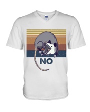 Possum No Funny Shirt V-Neck T-Shirt thumbnail