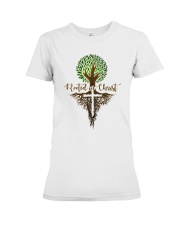 Rooted In Christ Premium Fit Ladies Tee thumbnail