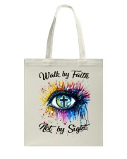 Walk By Faith Tote Bag tile