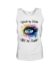 Walk By Faith Unisex Tank tile