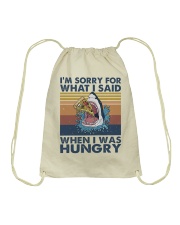 Im Sorry For What I Said Drawstring Bag tile