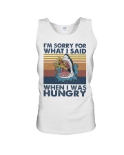 Im Sorry For What I Said Unisex Tank tile