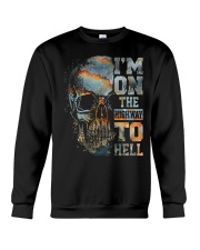 Im On The Highway To Hell Crewneck Sweatshirt tile
