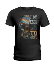 Im On The Highway To Hell Ladies T-Shirt tile