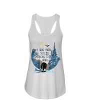 I Have Been Social Ladies Flowy Tank tile