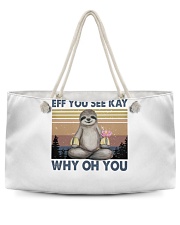 Eff You See Kay Weekender Tote tile