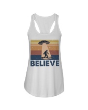 Believe Bigfoot Ladies Flowy Tank thumbnail