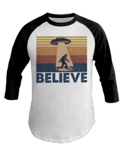 Believe Bigfoot Baseball Tee thumbnail