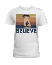 Believe Bigfoot Ladies T-Shirt thumbnail