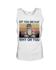 Eff You See Kay Unisex Tank tile